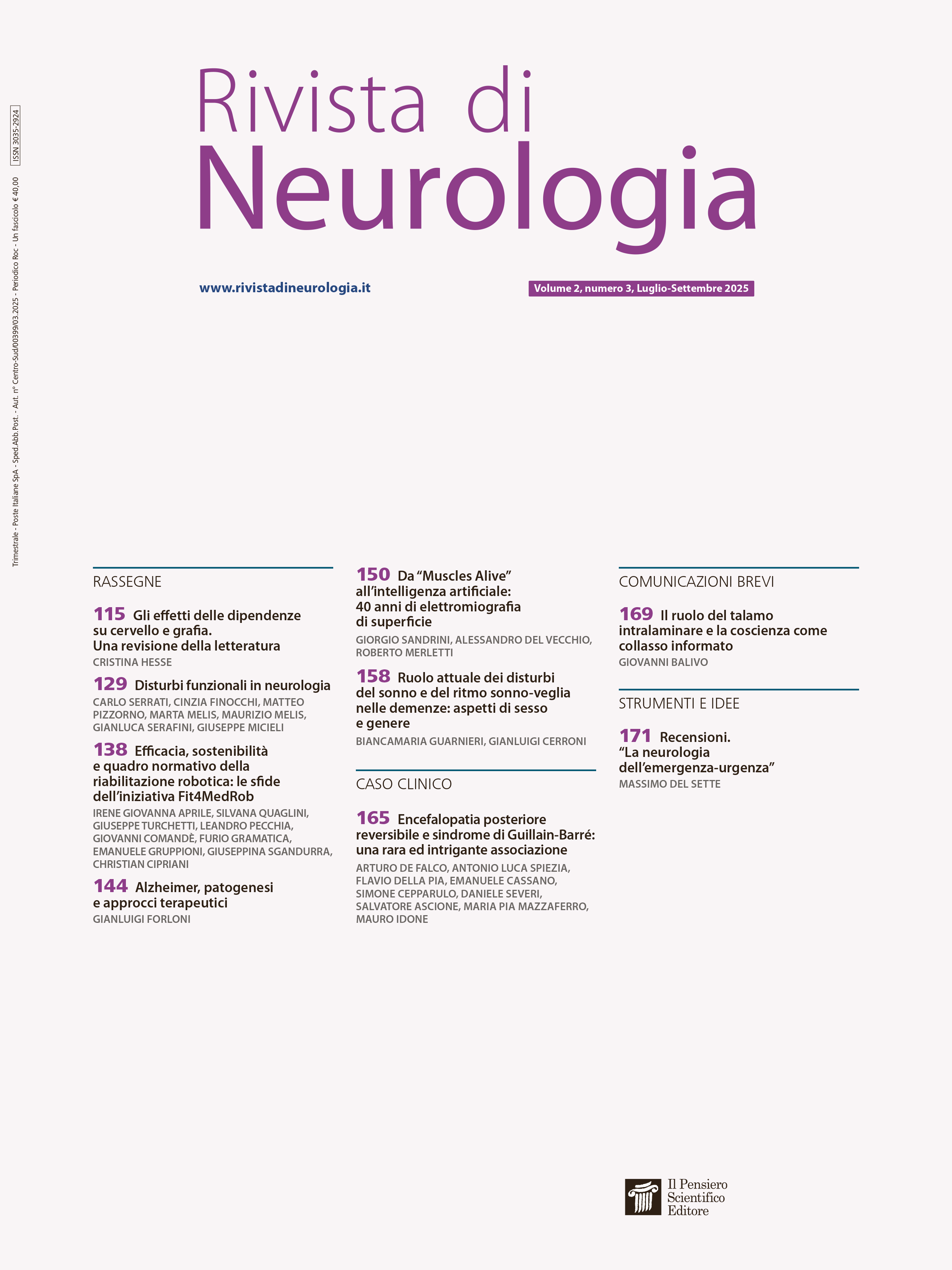2025 Vol. 2 N. 3 Luglio-Settembre